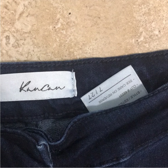 EUC! Kancan denim bell bottom super flare jeans size 7 - Picture 2 of 8